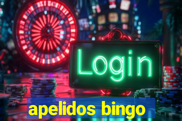 apelidos bingo