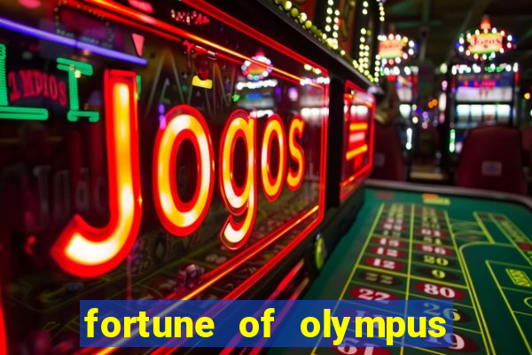 fortune of olympus slot machine