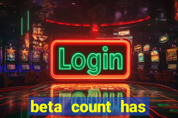 beta count has changed pt br