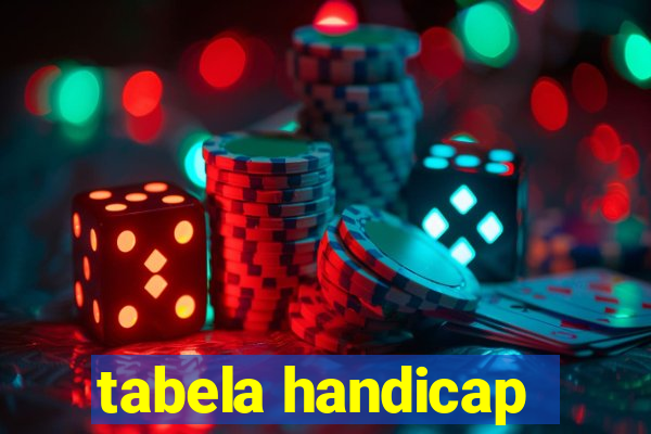 tabela handicap