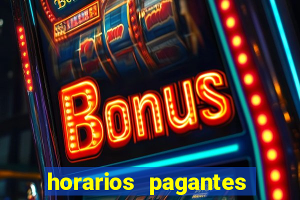 horarios pagantes do fortune mouse