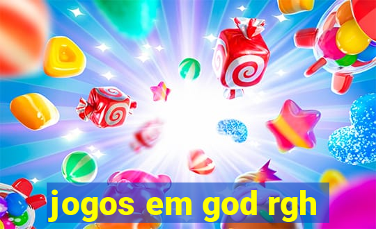 jogos em god rgh