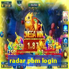 radar pbm login