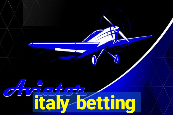 italy betting