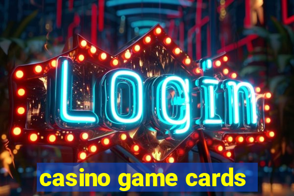 casino game cards