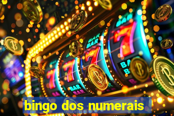 bingo dos numerais