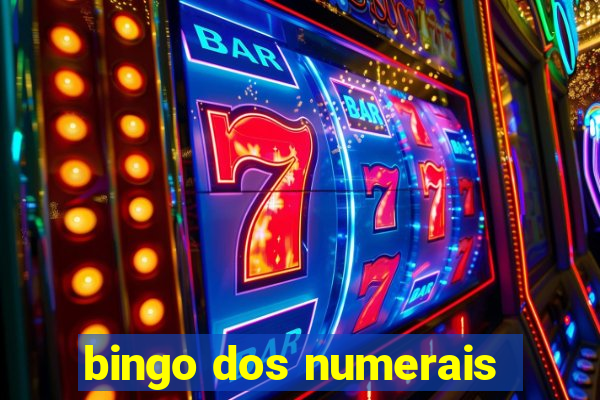 bingo dos numerais