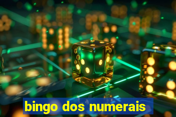 bingo dos numerais