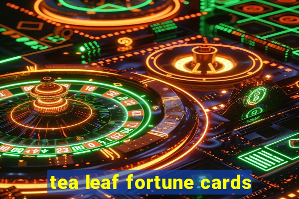 tea leaf fortune cards