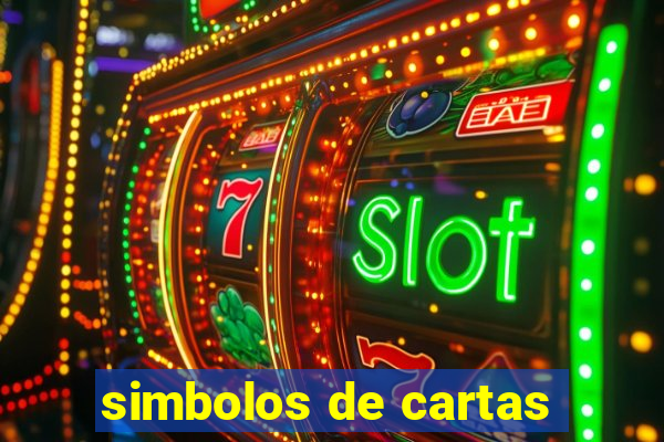 simbolos de cartas