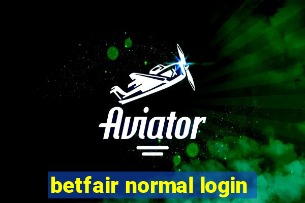 betfair normal login