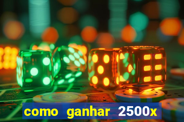 como ganhar 2500x no fortune tiger