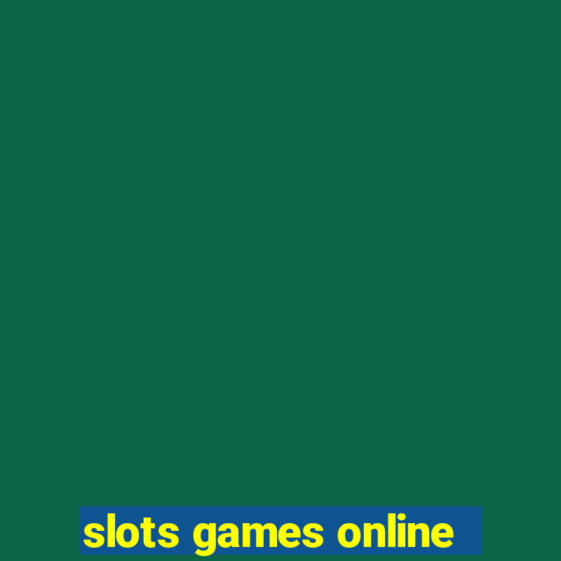 slots games online