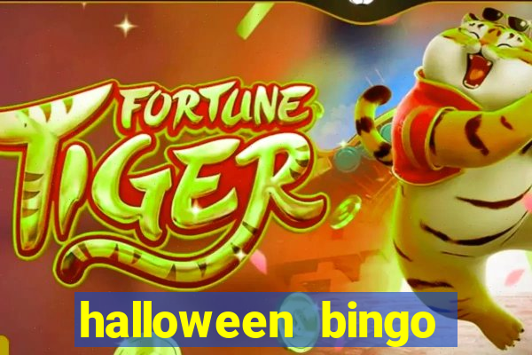 halloween bingo games for kids