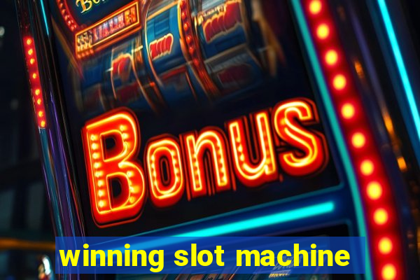 winning slot machine