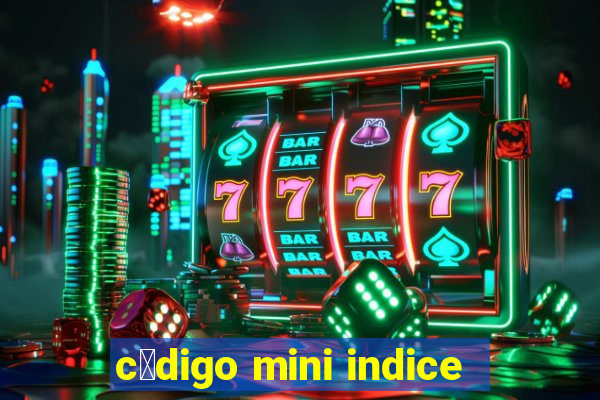 c贸digo mini indice