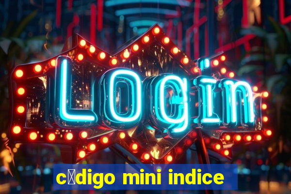 c贸digo mini indice