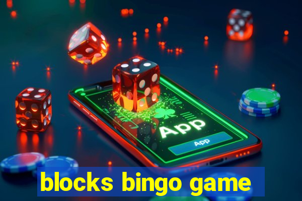 blocks bingo game