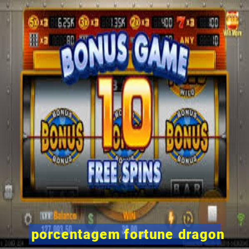 porcentagem fortune dragon