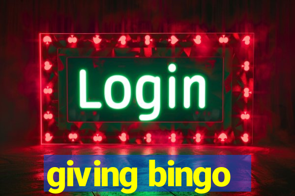 giving bingo