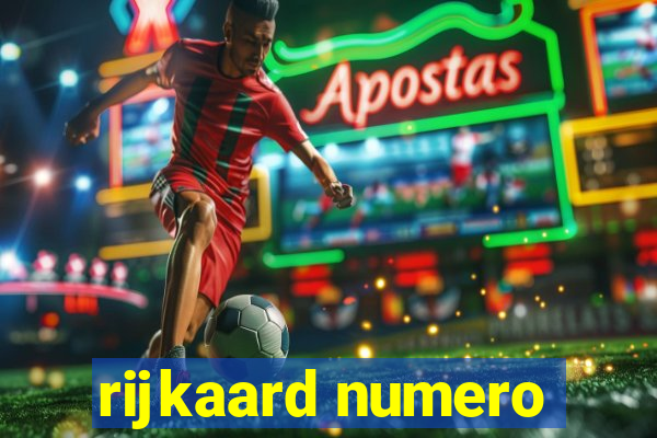 rijkaard numero