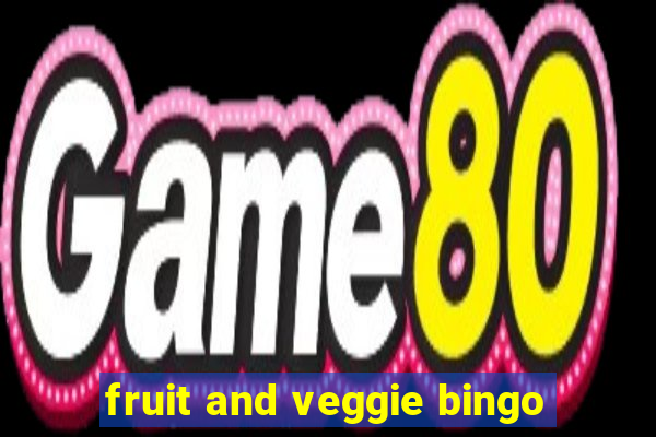 fruit and veggie bingo