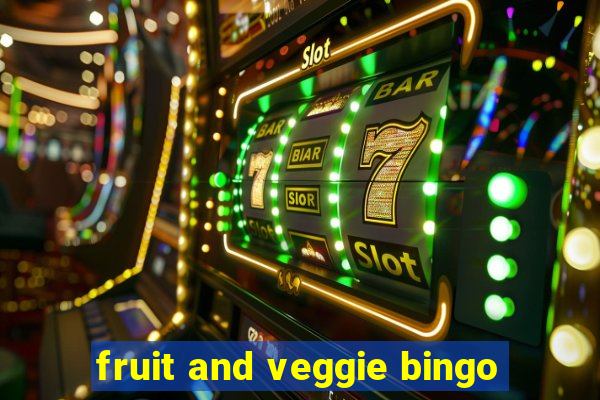 fruit and veggie bingo