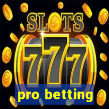 pro betting