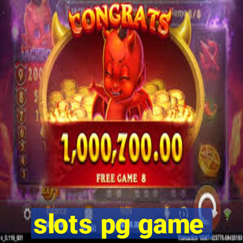 slots pg game