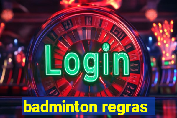 badminton regras