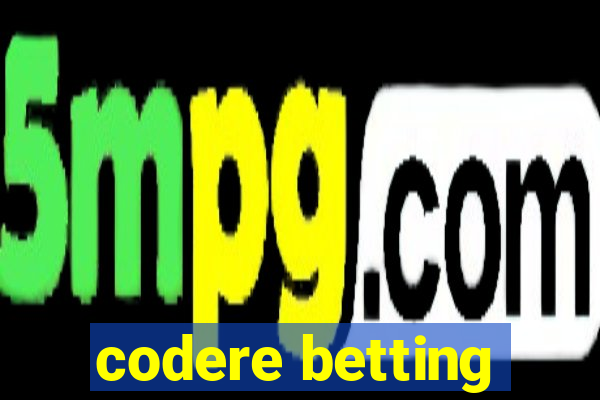 codere betting