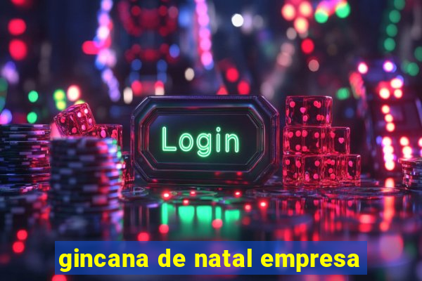 gincana de natal empresa