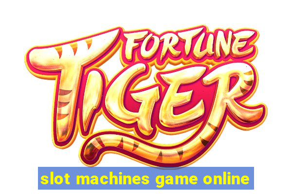 slot machines game online