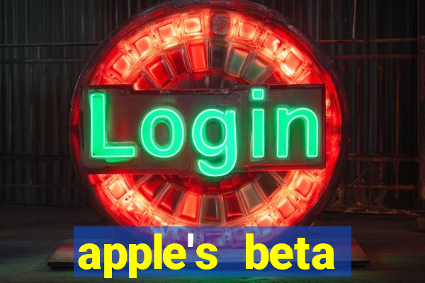 apple's beta software program