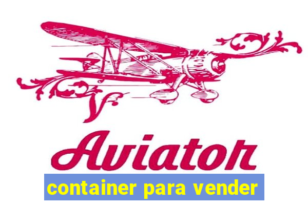 container para vender