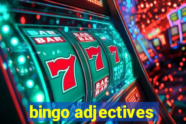 bingo adjectives