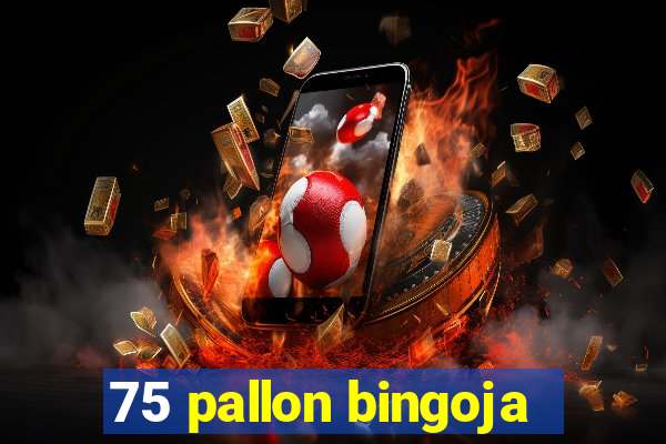 75 pallon bingoja