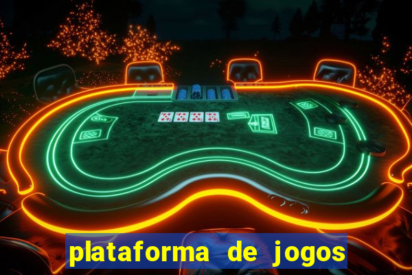 plataforma de jogos nova hoje