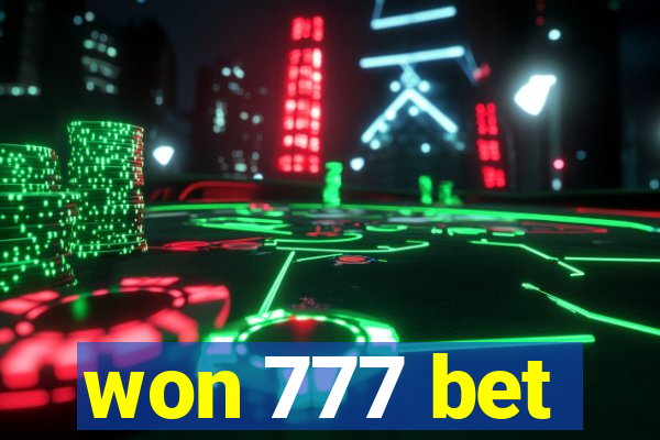 won 777 bet