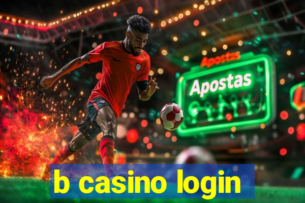 b casino login