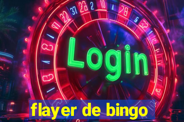 flayer de bingo