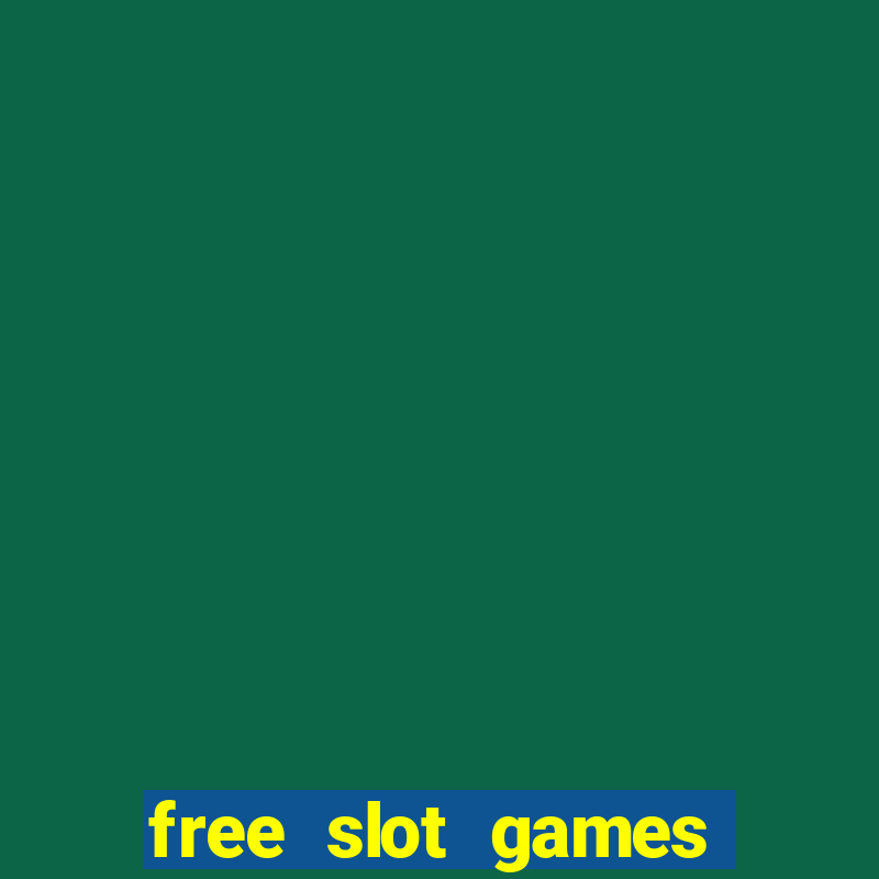 free slot games with bonus spins