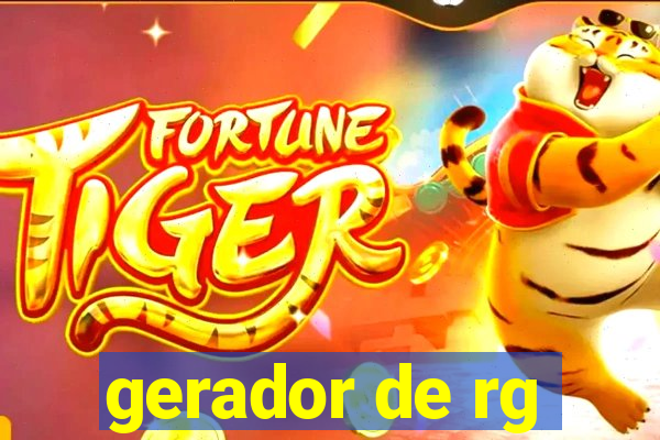 gerador de rg