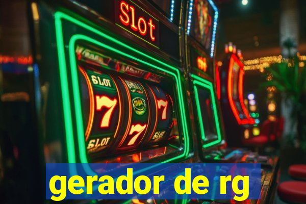 gerador de rg