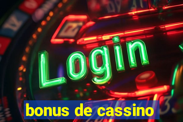 bonus de cassino