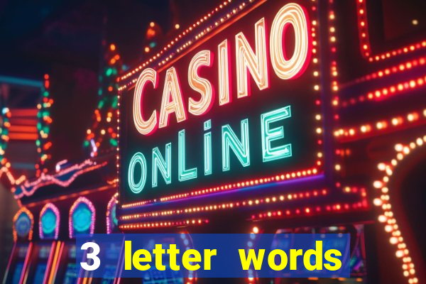 3 letter words from casino