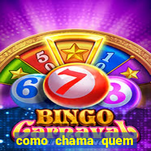 como chama quem canta o bingo