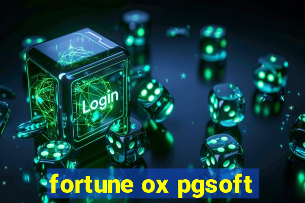 fortune ox pgsoft