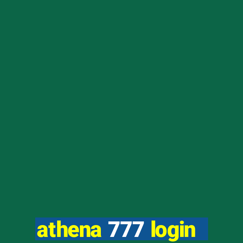 athena 777 login