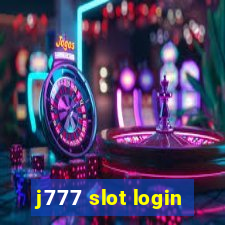 j777 slot login